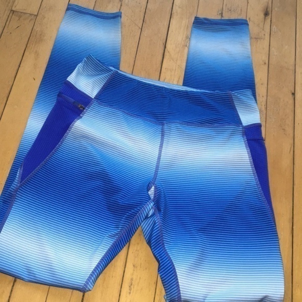 Kyodan Blue Striped Leggings